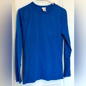 J.Crew Crewcuts boys long sleeve pocket tee NWOT